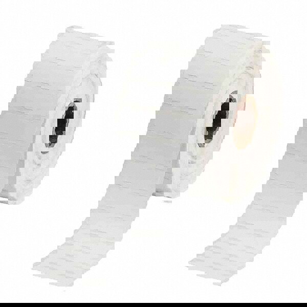 Label Maker Label: White, Polypropylene, 2,000 per Roll